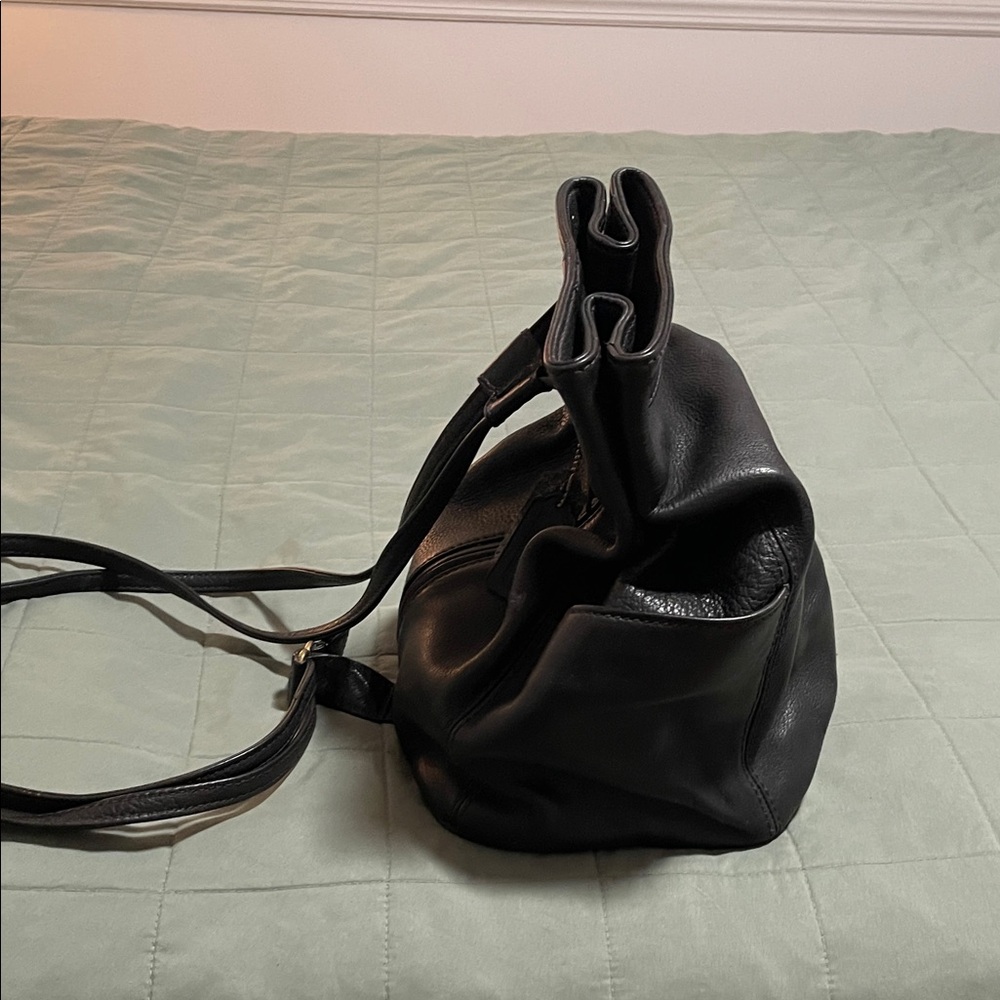 Coach Black Leather Shoulder Bag